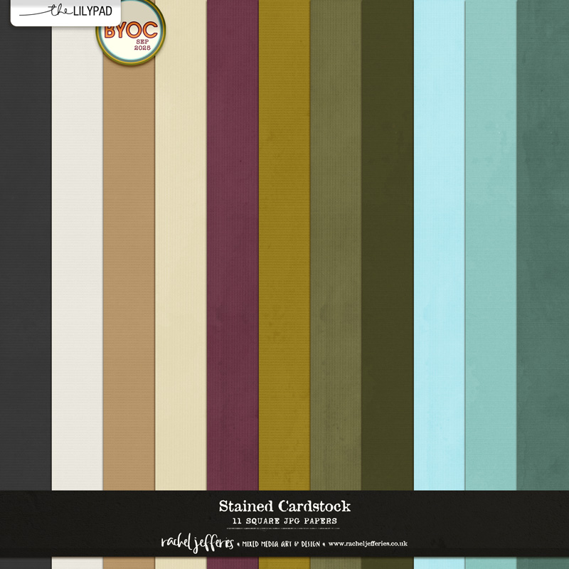 Stained Cardstock