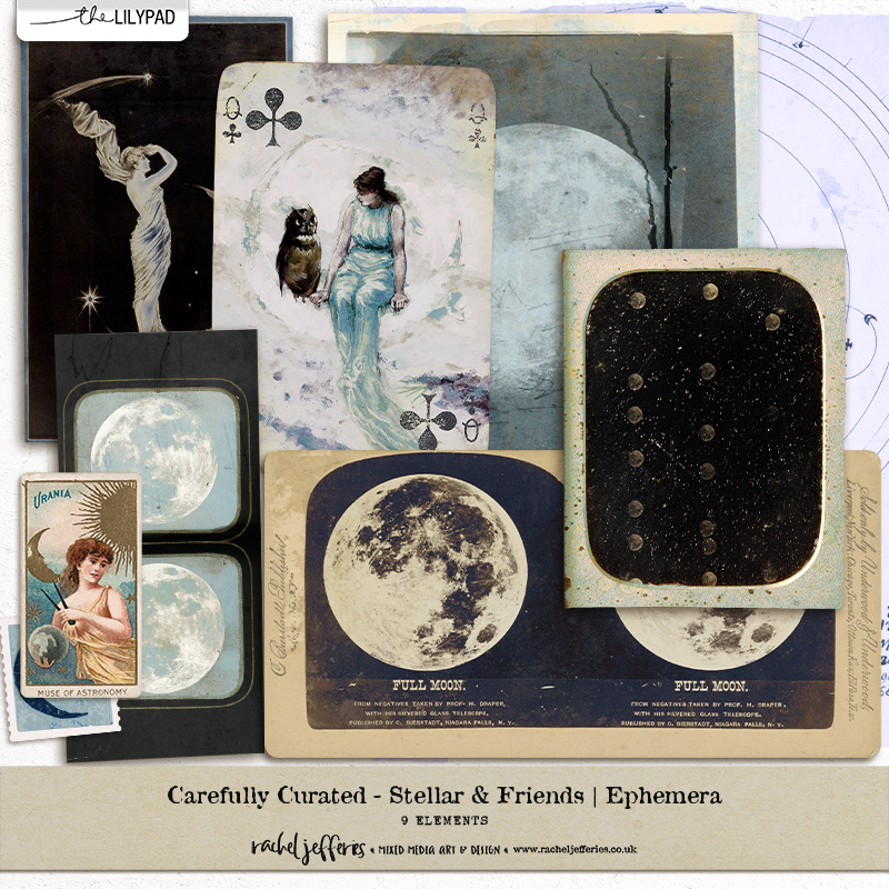 Carefully Curated - Stellar & Friends | Ephemera by Rachel Jefferies