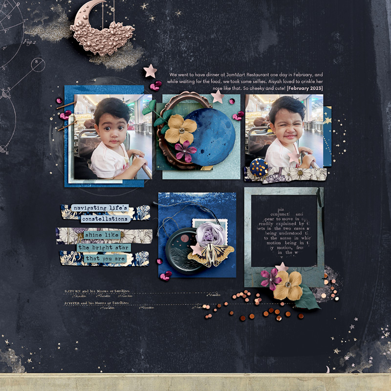 Carefully Curated - Stellar & Friends | Painted Backgrounds by Rachel Jefferies - Image 5