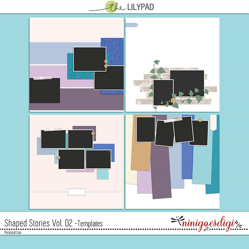 Shaped Stories Vol. 2 | Templates