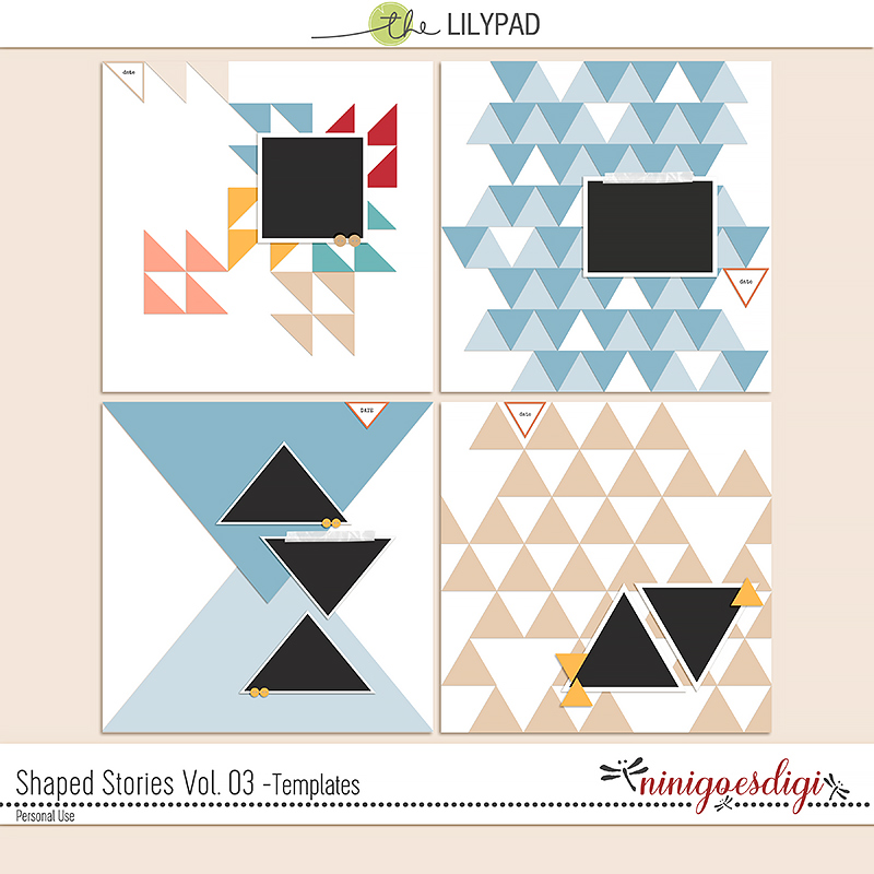 Shaped Stories Vol. 3 | Templates