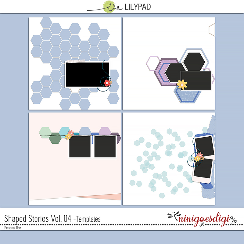 Shaped Stories Vol. 4 | Templates