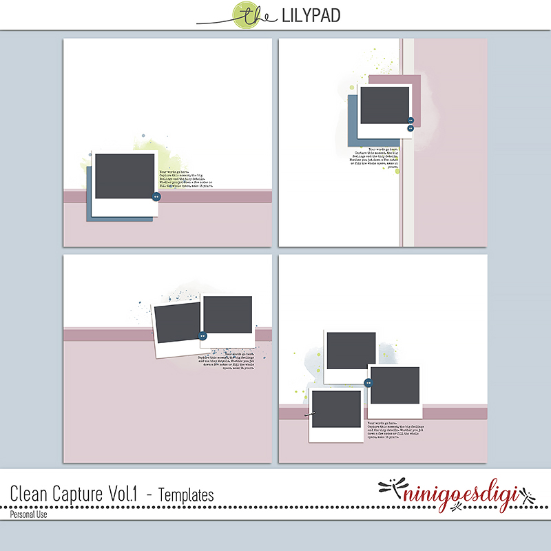 Clean Capture Vol.1 | Templates
