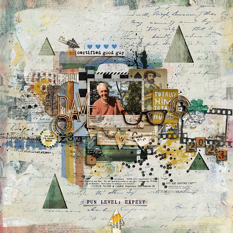 Creative Chronicles: Totally him (artsy papers) - Image 12
