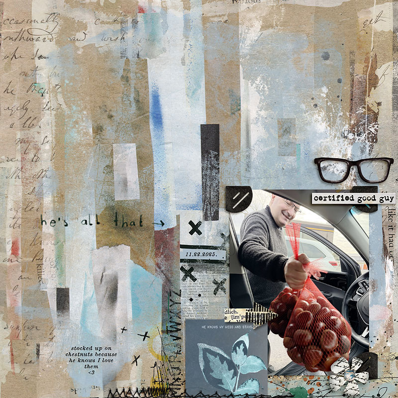 Creative Chronicles: Totally him (artsy papers) - Image 13