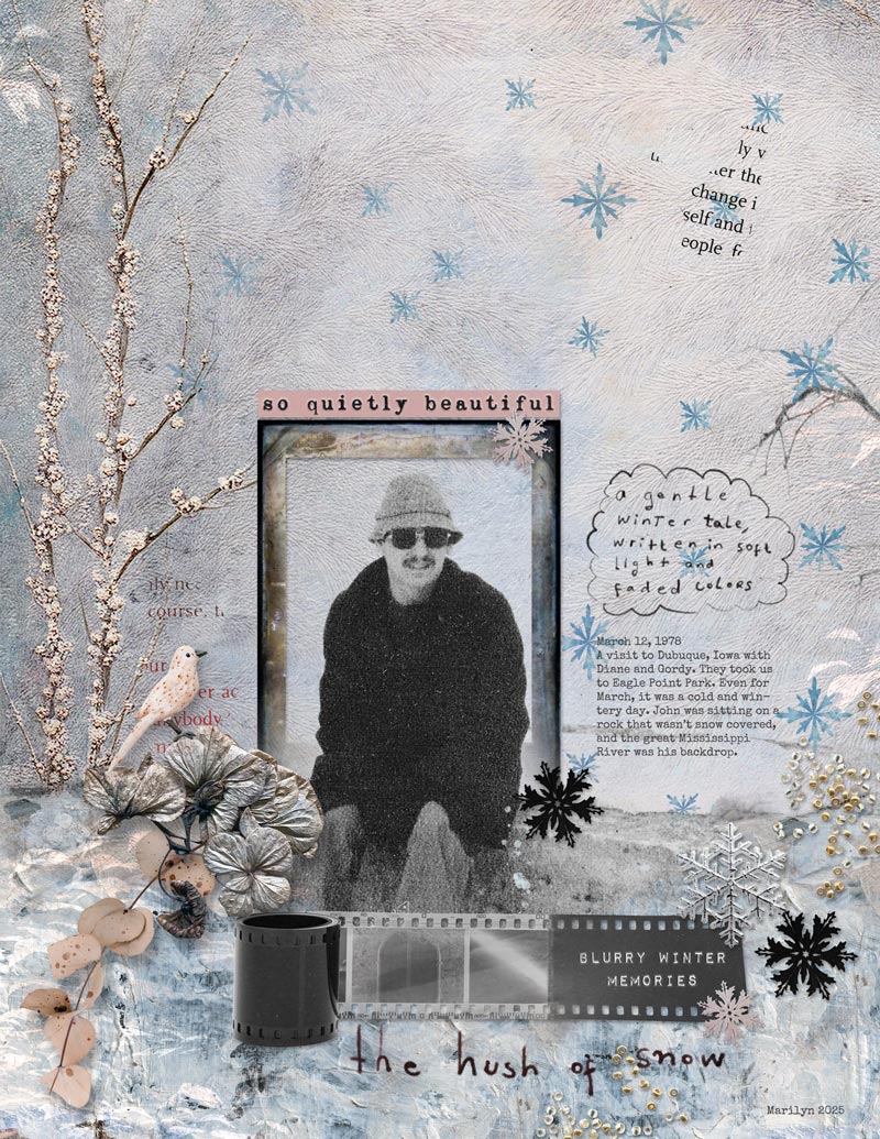 Faded Polaroids II (wintered) - solid papers - Image 2