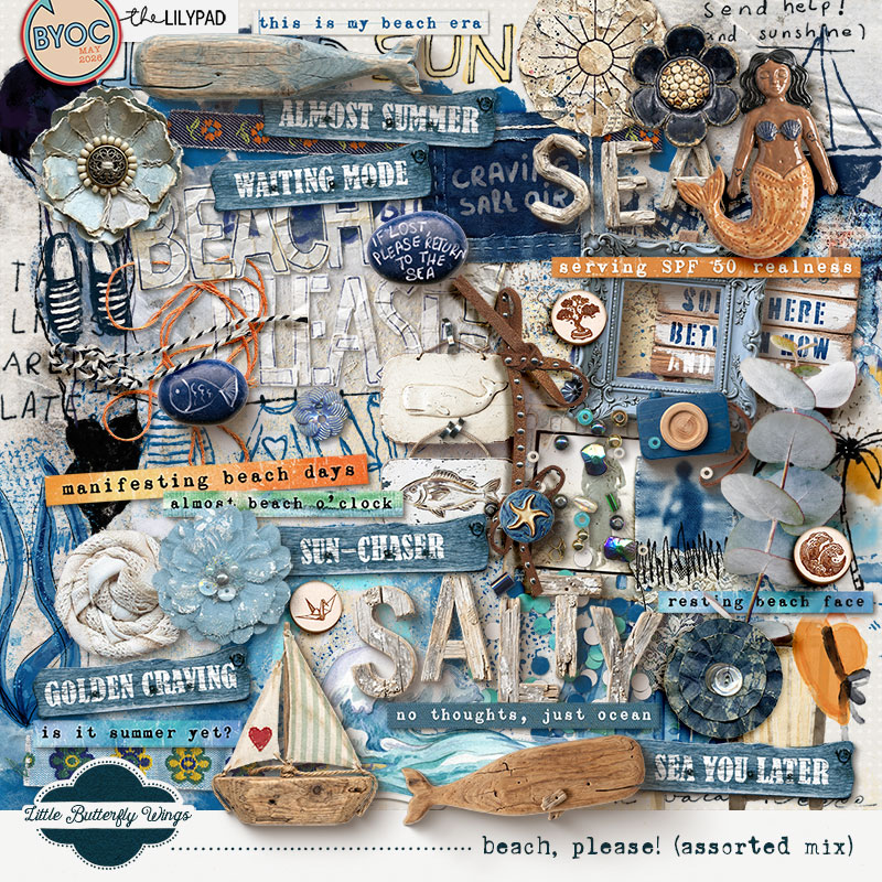 Beach, please! (assorted mix)
