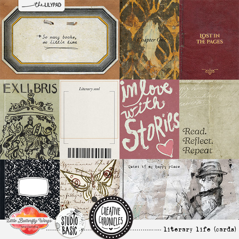 Creative Chronicles: literary life (cards)