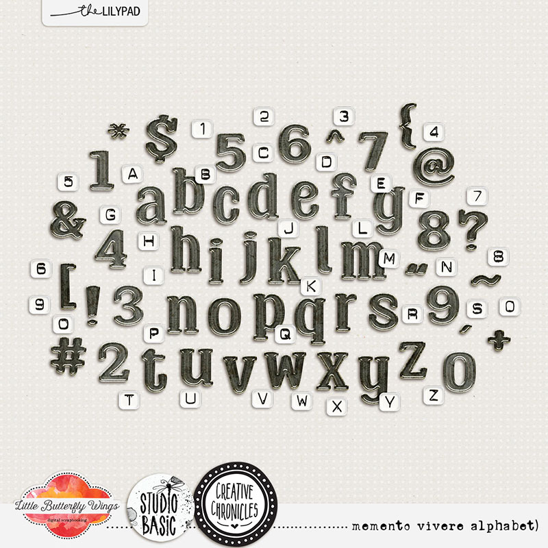Creative Chronicles: memento vivere (alphabet)