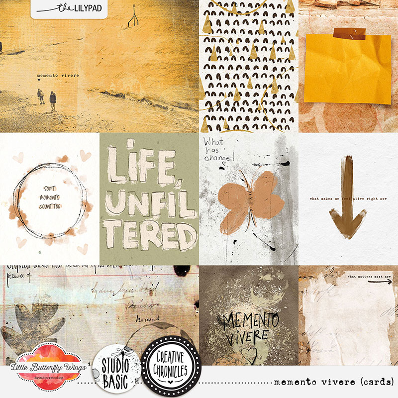 Creative Chronicles: memento vivere (cards)