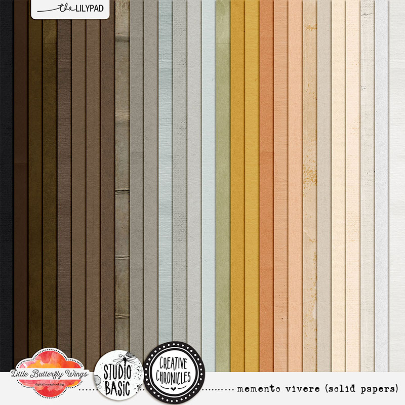 Creative Chronicles: memento vivere (solid papers)
