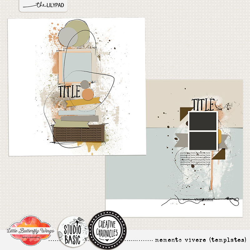 Creative Chronicles: memento vivere (templates)