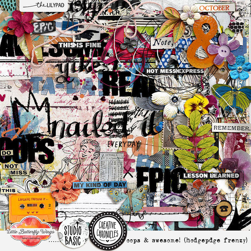 Creative Chronicles: oops & awesome (hodgepodge frenzy)