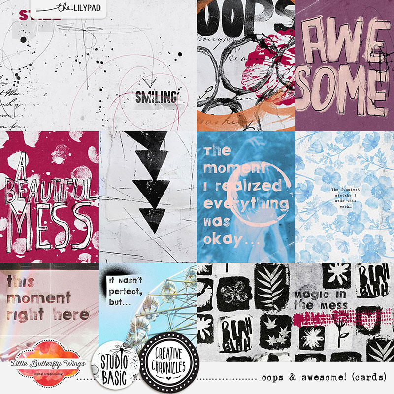 Creative Chronicles: oops & awesome (cards)