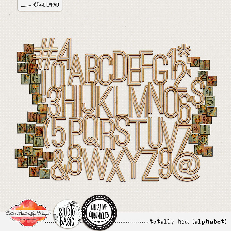 Creative Chronicles: totally him (alphabet)
