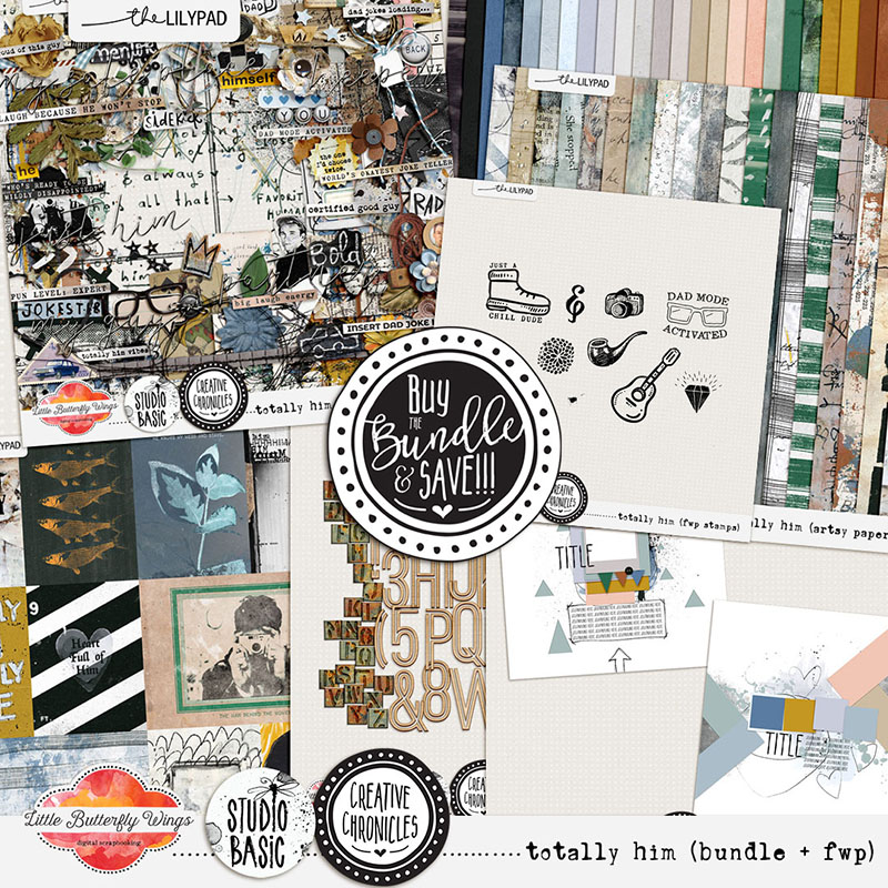 Creative Chronicles: totally him (bundle + fwp)