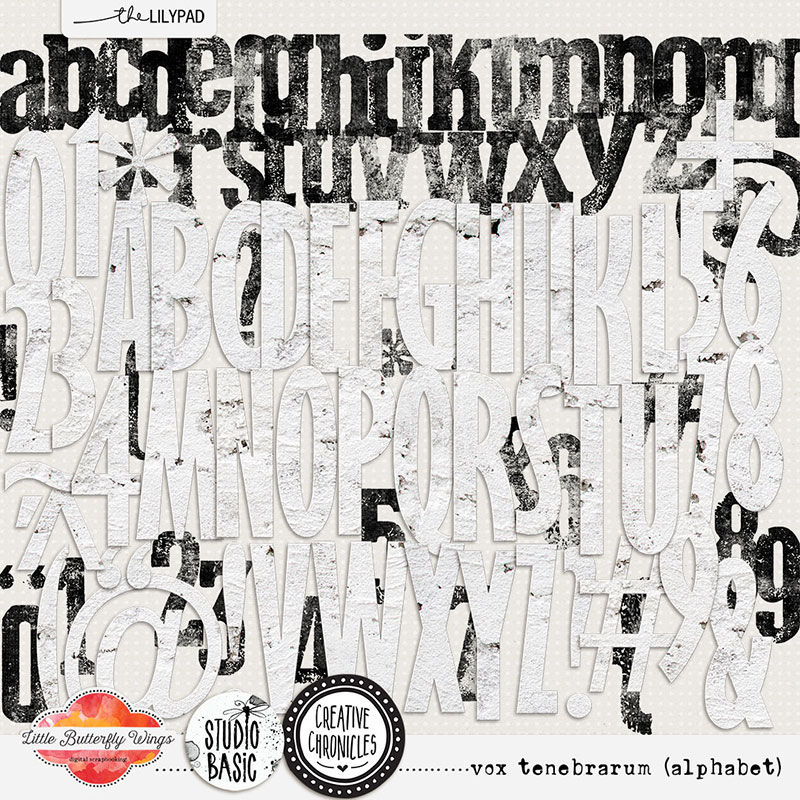Creative Chronicles: vox tenebrarum (alphabet)