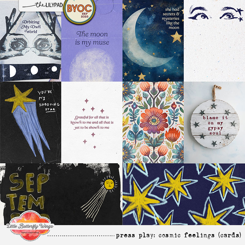 Press play: cosmic feelings (cards)