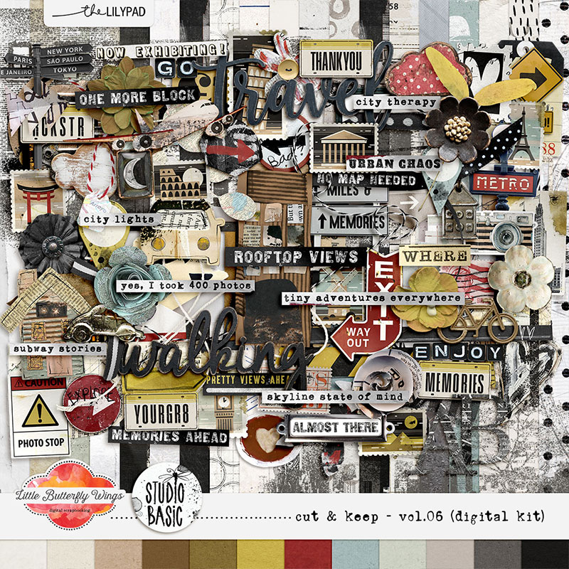 Cut & Keep vol.06 (digital kit)
