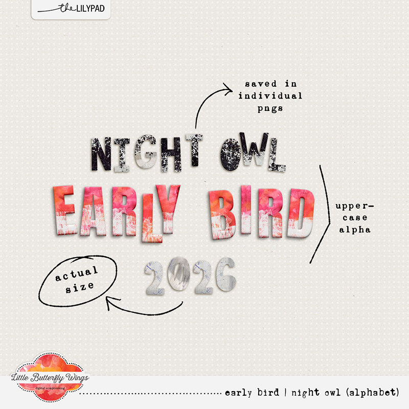 Early bird | Night Owl (alphabet)