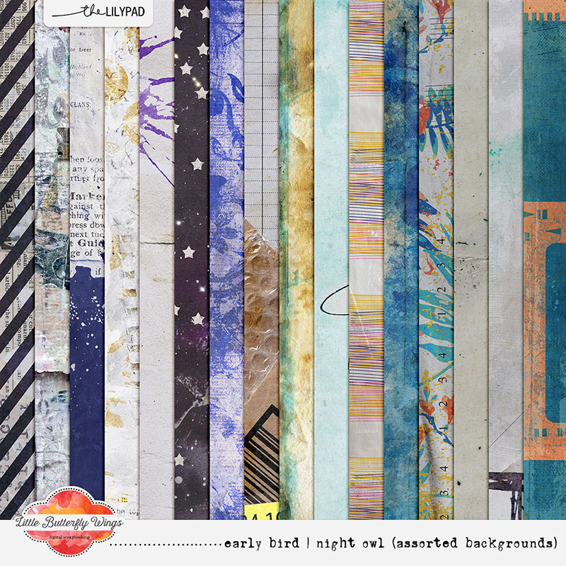 Early bird | Night owl (assorted backgrounds)