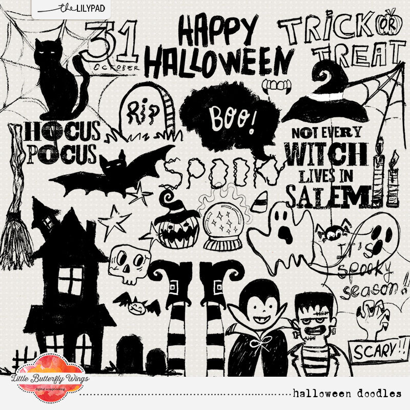 Halloween doodles