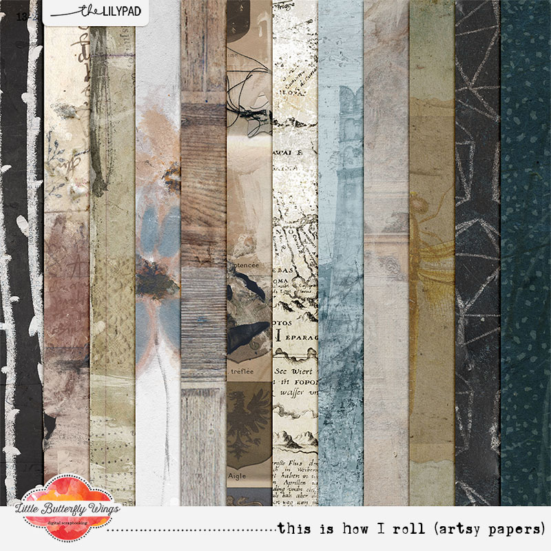 This is how I roll (artsy papers)