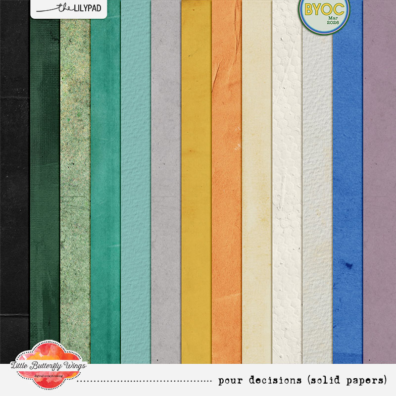 Pour decisions (solid papers)