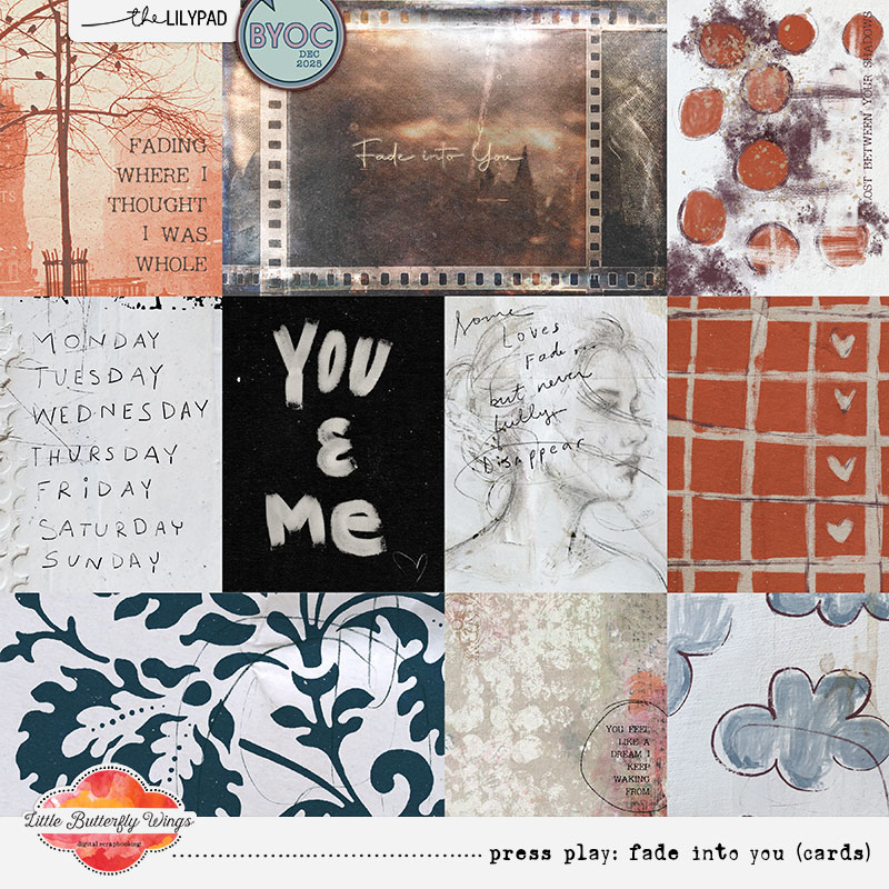 Press Play: Fade into You (cards)