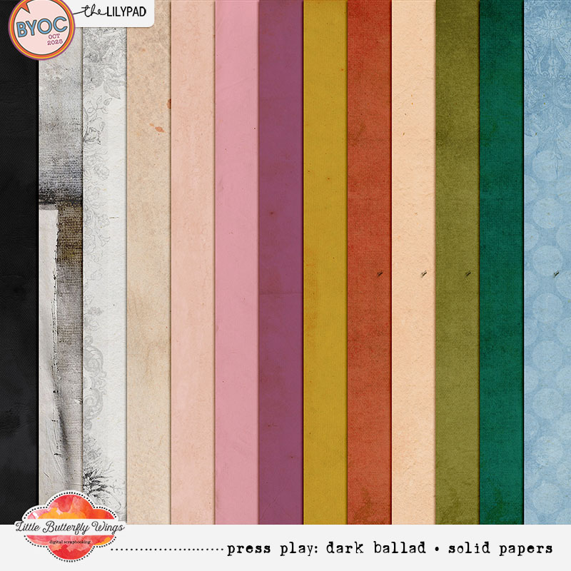 Press Play: Dark Ballad (solid papers)