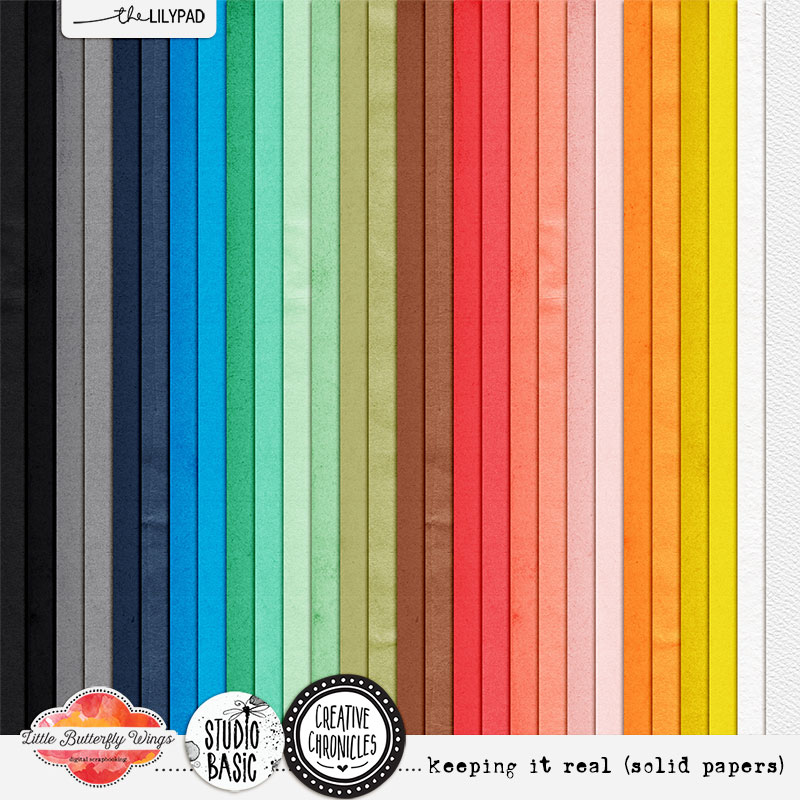 Creative Chronicles: keeping it real (solid papers)
