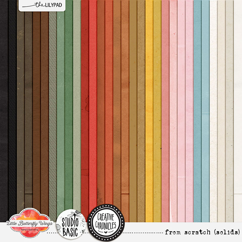 Creative Chronicles: From Scratch (solid papers)