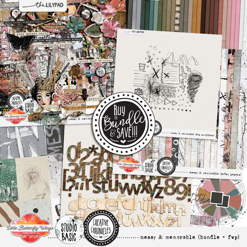Creative Chronicles: messy & memorable (bundle + fwp)