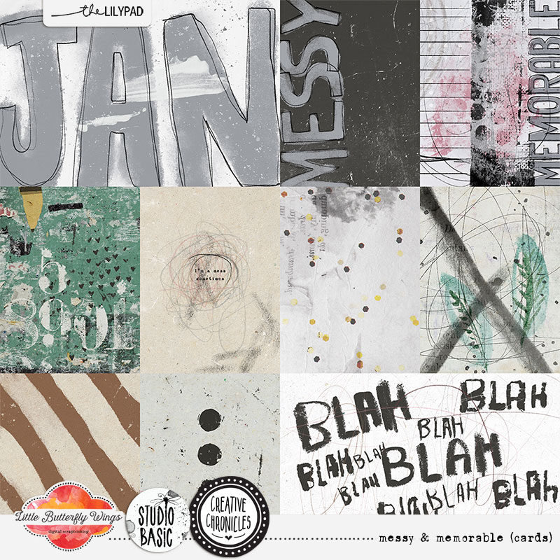Creative Chronicles: messy & memorable (cards)