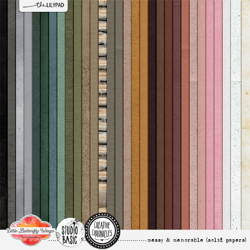 Creative Chronicles: messy & memorable (solid papers)