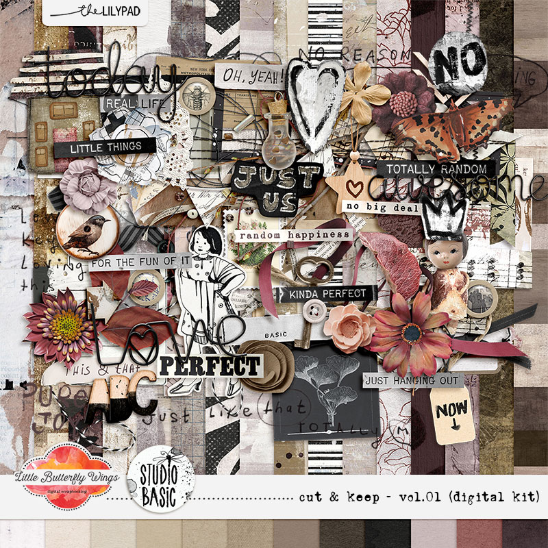 Cut & Keep vol.01 (digital kit)
