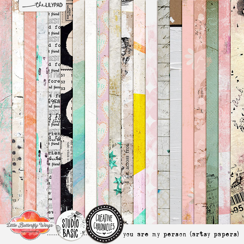 Creative Chronicles: you are my person (artsy papers)