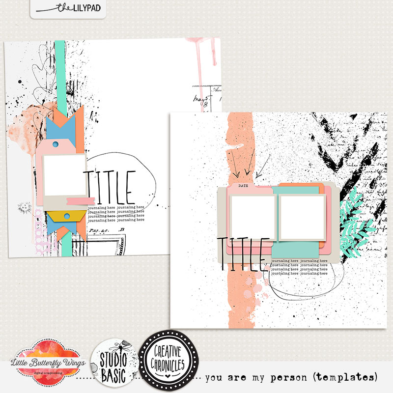 Creative Chronicle: you are my person (templates)