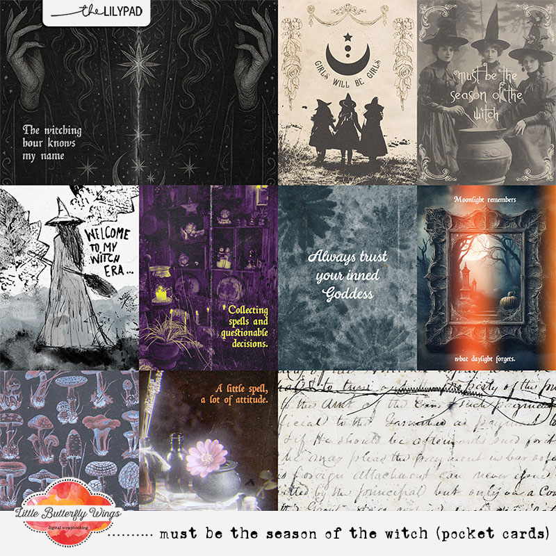 Must be the season of the witch - cards
