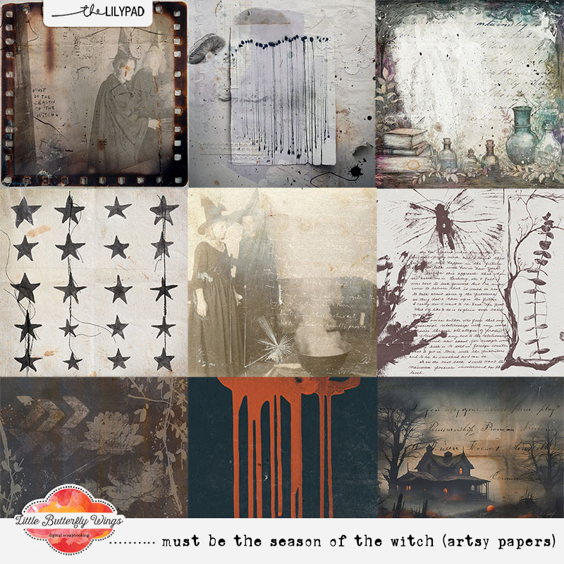 Must be the season of the witch - artsy papers