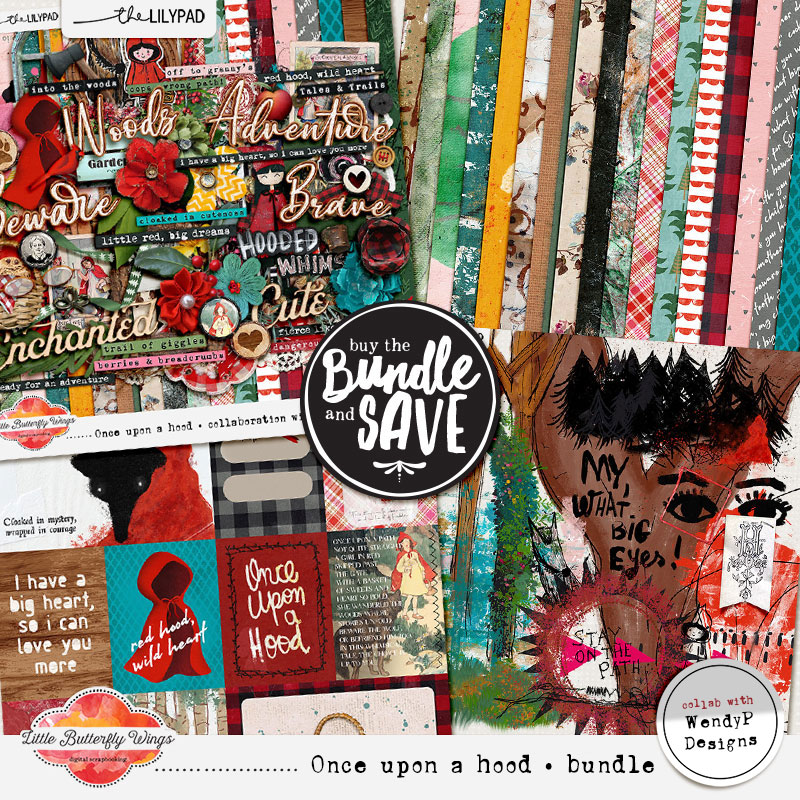Once upon a hood bundle (collab with WendyP Designs)