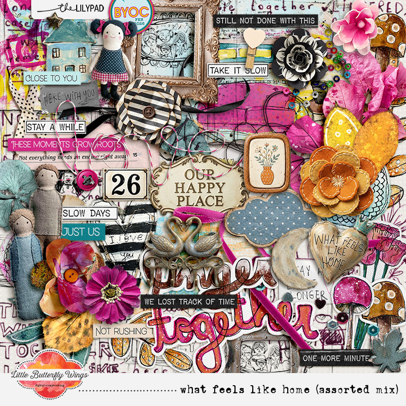 What feels like home (assorted mix)