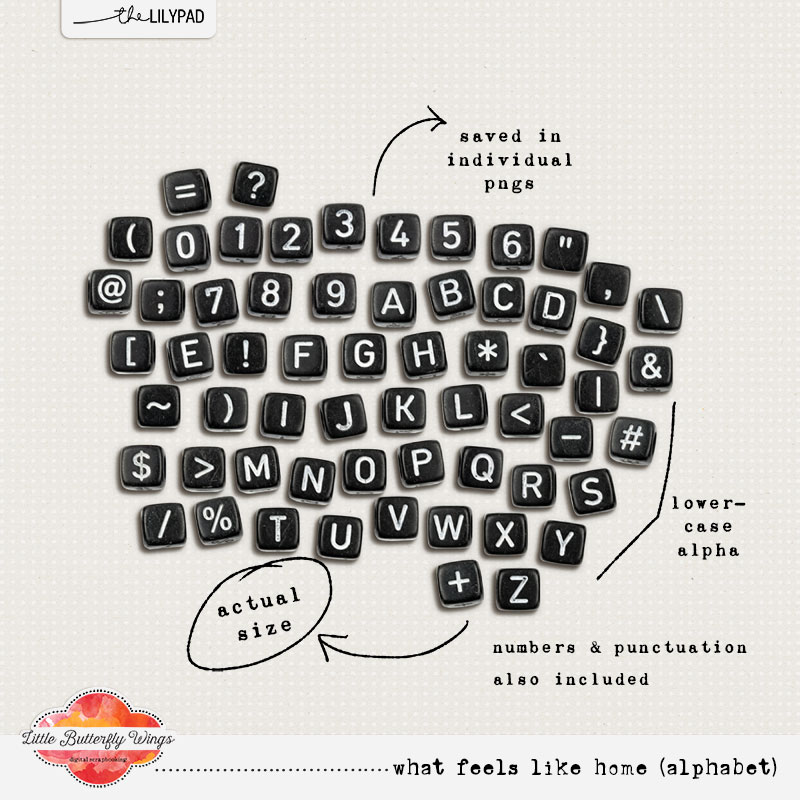 What feels like home (alphabet)