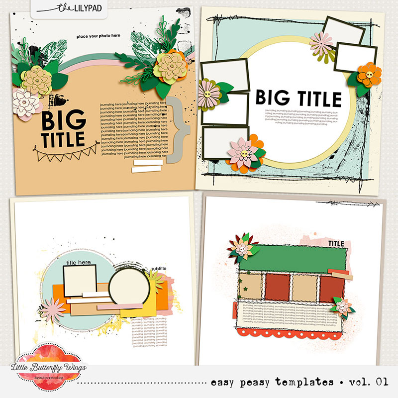 Easy Peasy templates vol.01