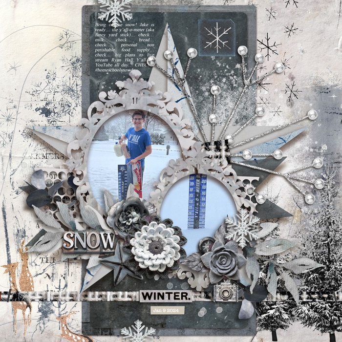 Whispers in the snow (solid papers) - Image 6