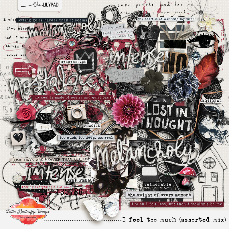 I feel too much (assorted mix)
