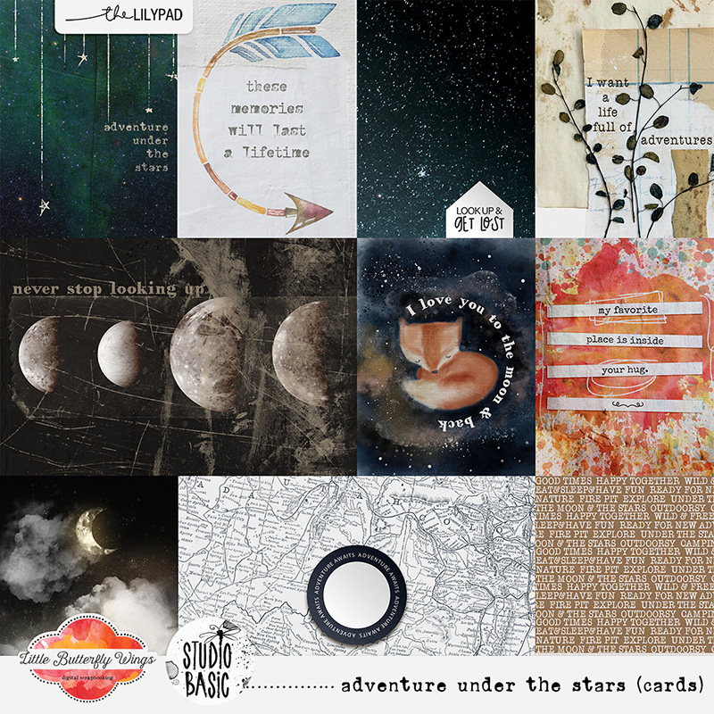Adventure under the stars (cards)