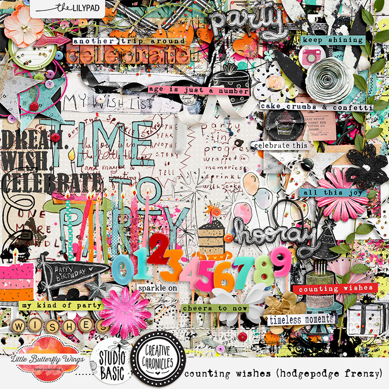 Creative Chronicles: counting wishes (hodgepodge frenzy)