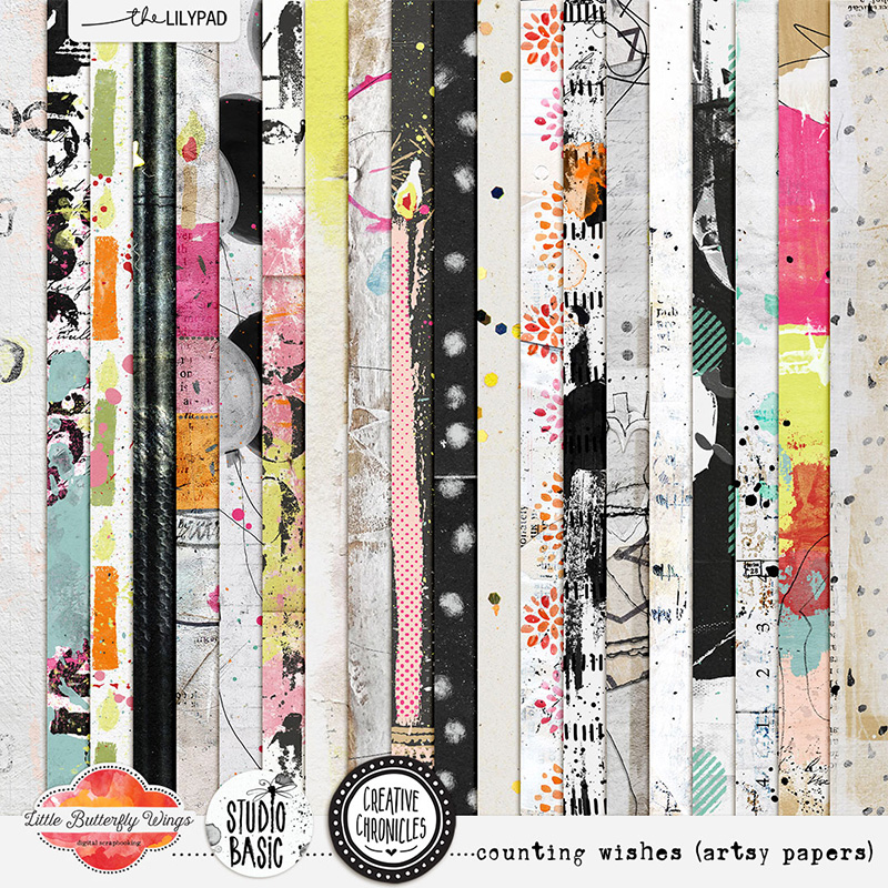 Creative Chronicles: counting wishes (artsy papers)