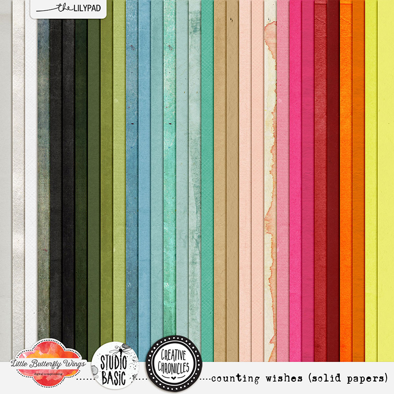 Creative Chronicles: counting wishes (solid papers)